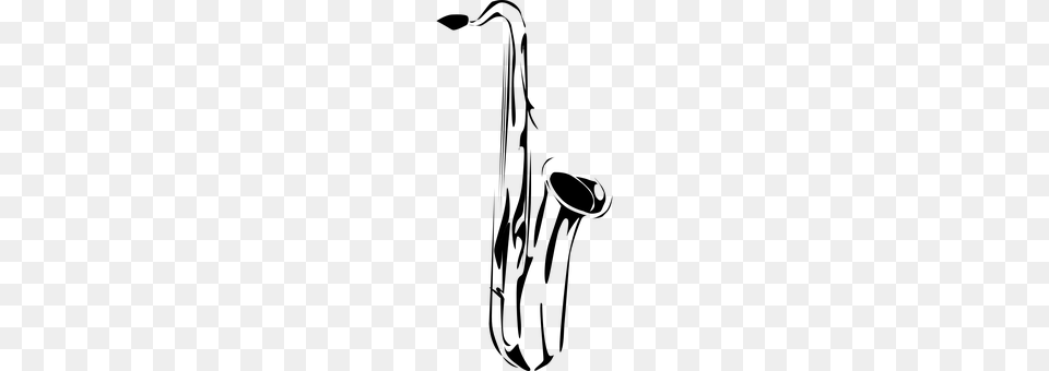 Saxophone Gray Png