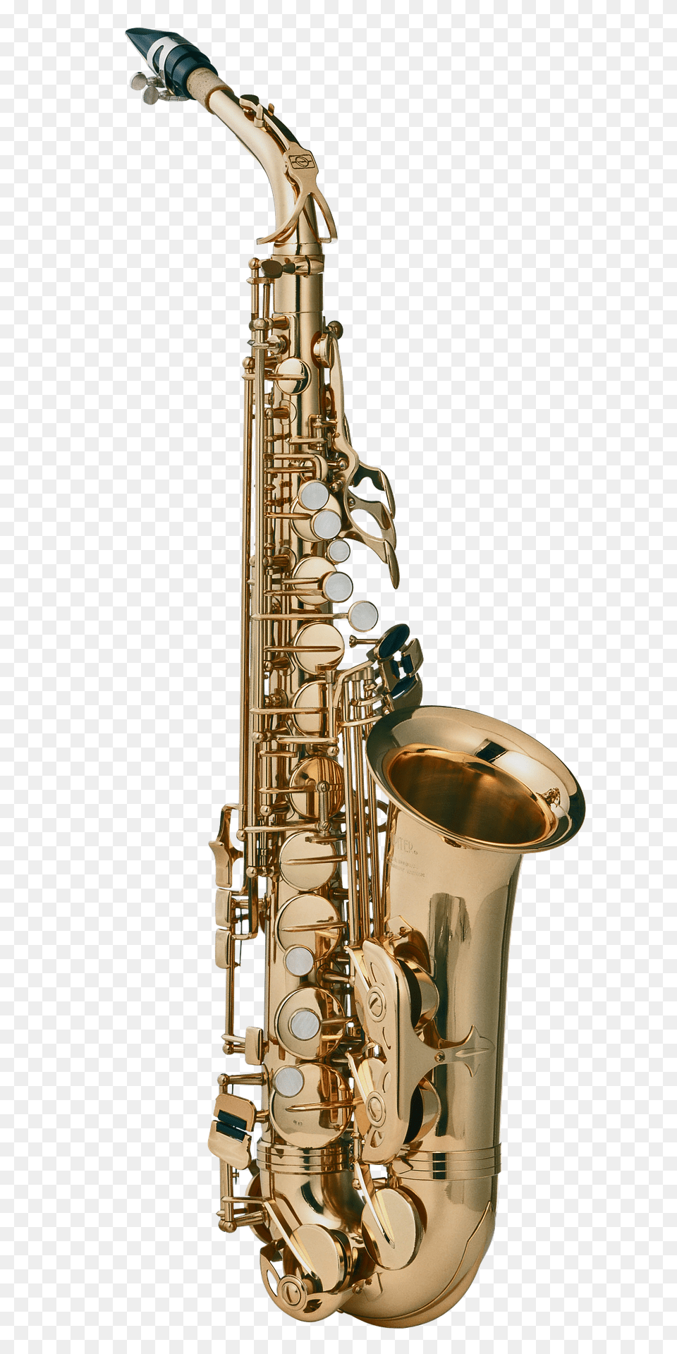 Saxophone Musical Instrument, Smoke Pipe Png Image