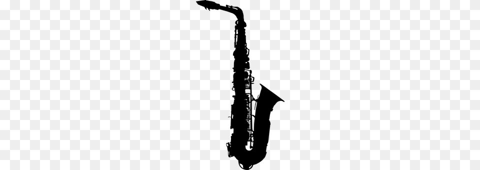 Saxophone Gray Png Image