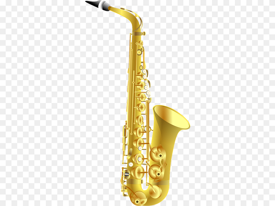 Saxophone Musical Instrument Png Image