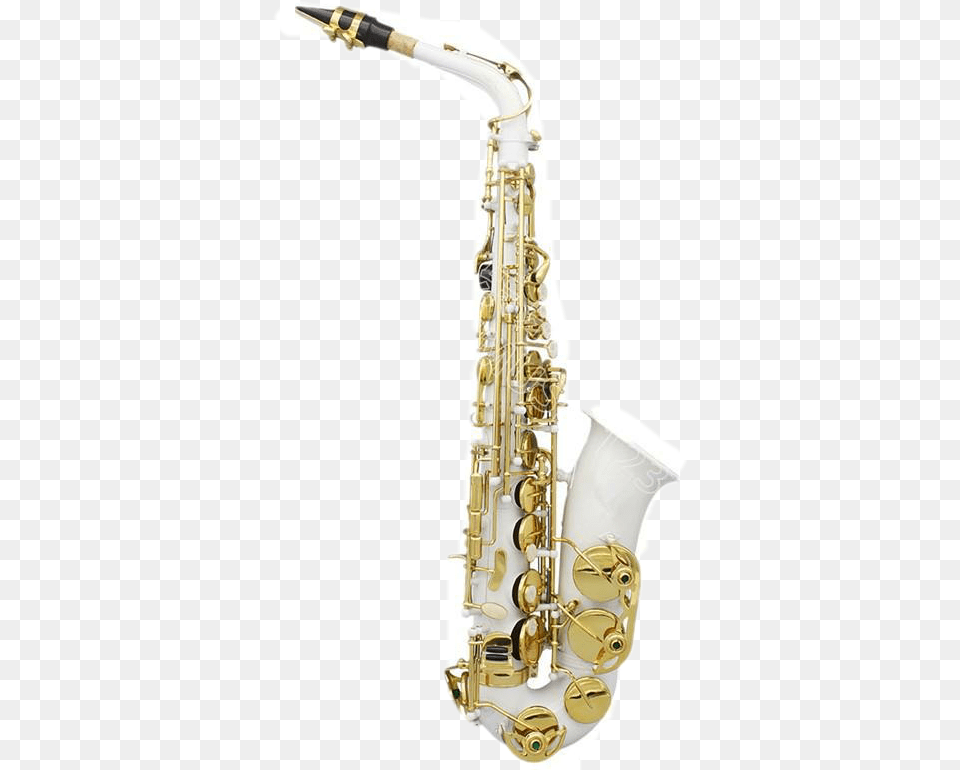 Saxophone Alto Blanc, Musical Instrument Png