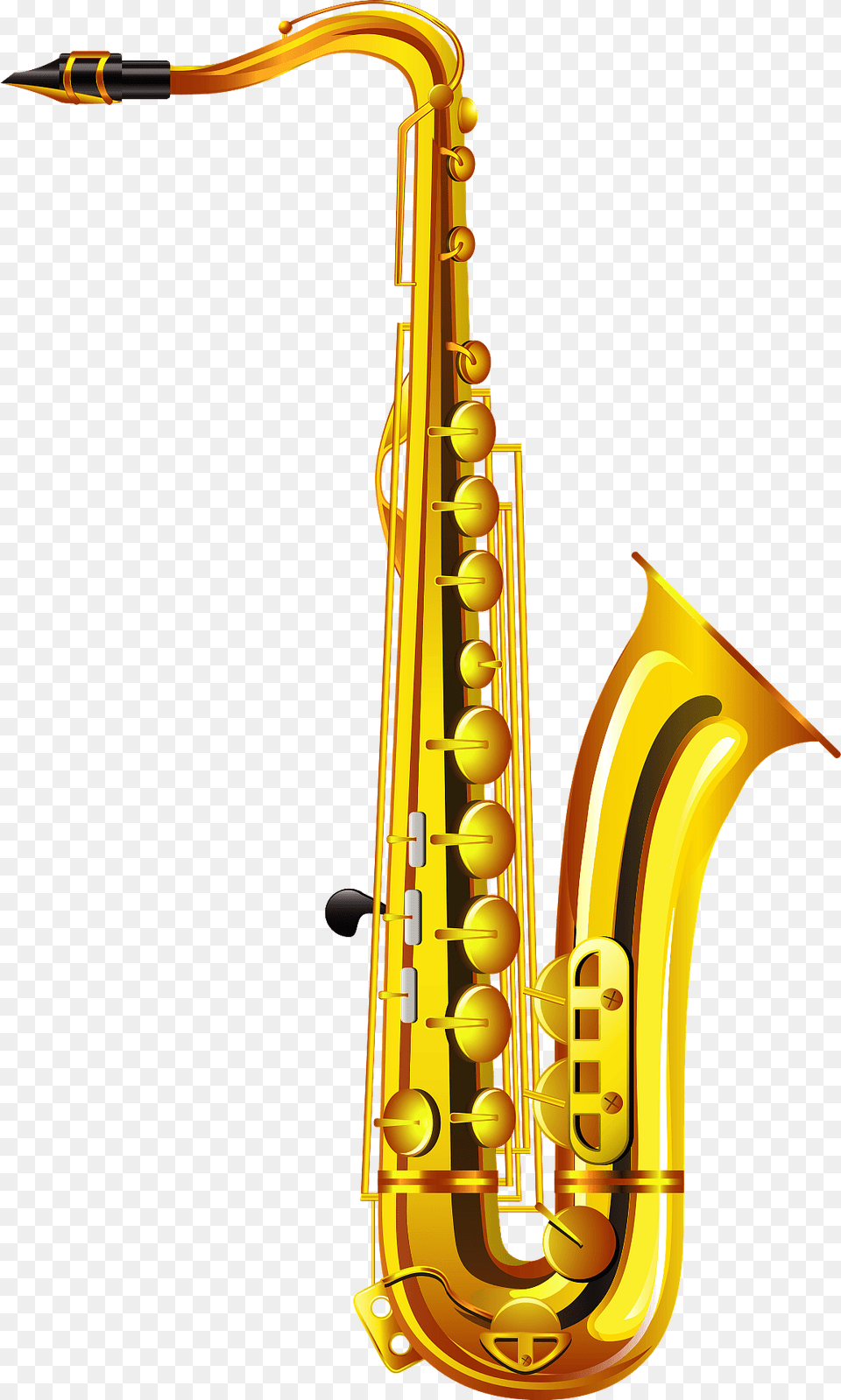 Saxophone Clipart, Musical Instrument Png Image