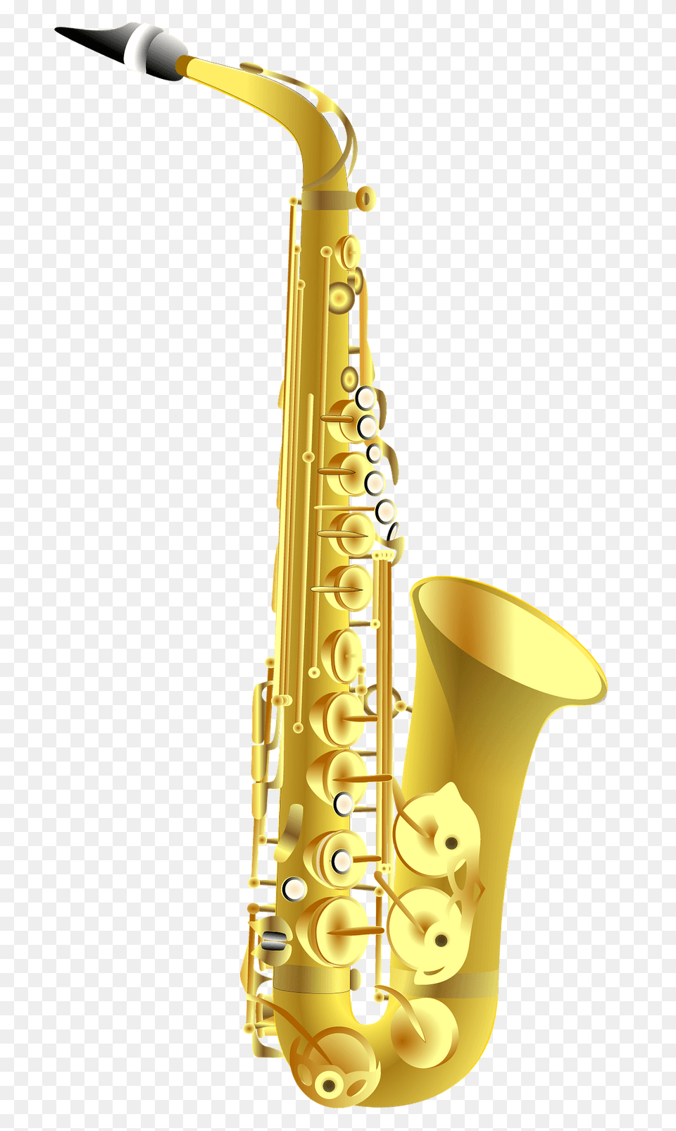 Saxophone Clipart, Musical Instrument Free Png