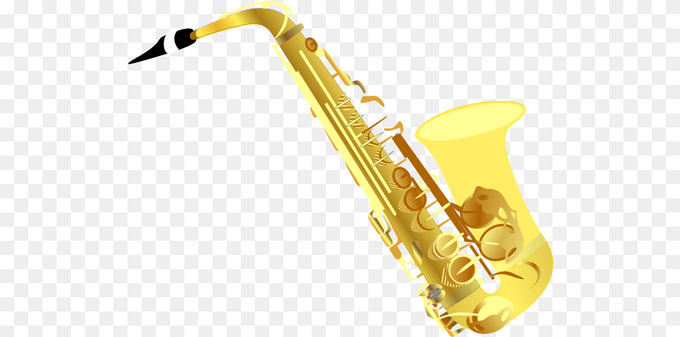 Saxophone Clipart Image Clipart Saxophone, Smoke Pipe, Musical Instrument Free Png Download