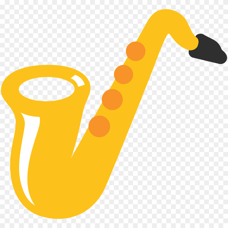 Saxophone Emoji Clipart, Musical Instrument, Smoke Pipe Png