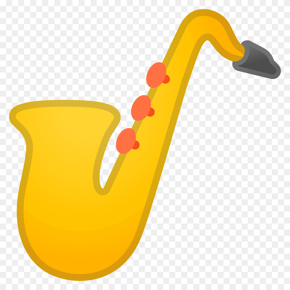 Saxophone Emoji Clipart, Musical Instrument, Smoke Pipe Png