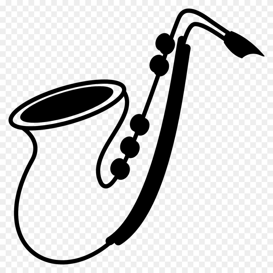 Saxophone Emoji Clipart, Smoke Pipe, Musical Instrument Free Transparent Png