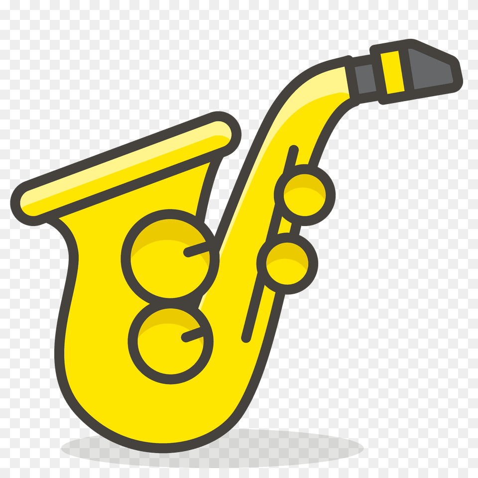 Saxophone Emoji Clipart, Musical Instrument, Dynamite, Weapon Free Png