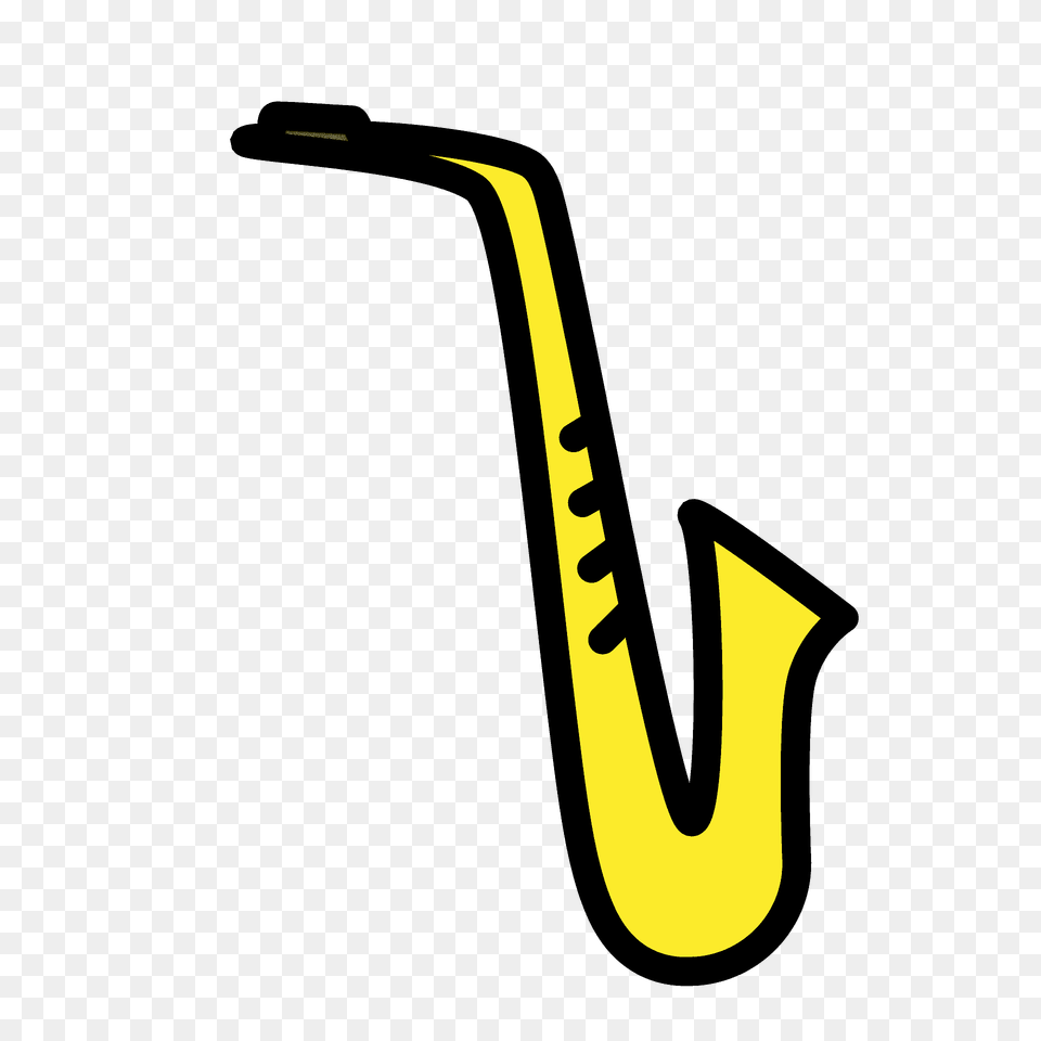 Saxophone Emoji Clipart, Smoke Pipe, Musical Instrument Free Png