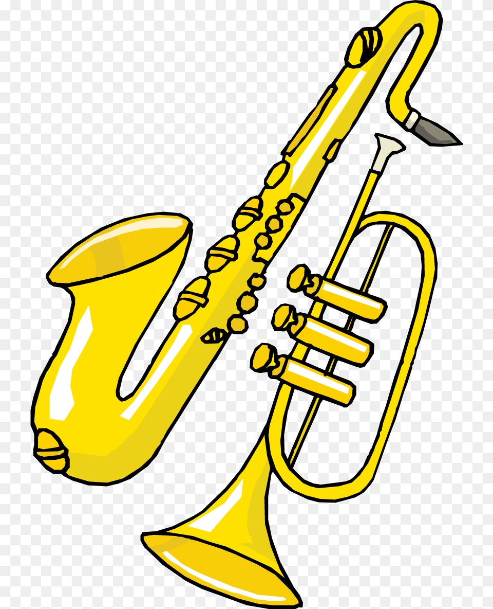Saxophone Jazz Clip Art Jazz Saxophone Clipart, Musical Instrument, Brass Section, Horn, Trumpet Free Png Download