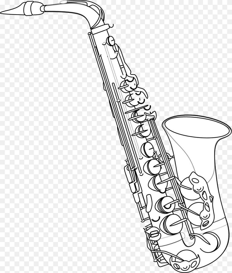 Saxophone Jazz Musical Instrument Alto Saxophone Drawing, Musical Instrument, Smoke Pipe Free Png