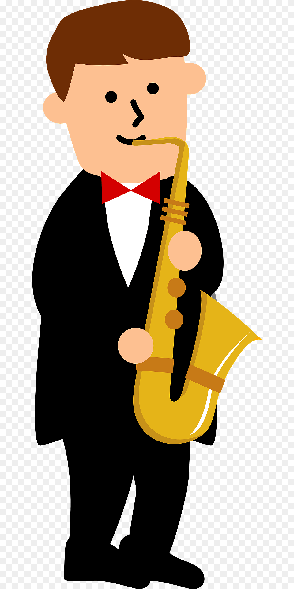 Saxophone Player Clipart, Person, Musical Instrument, Face, Head Free Transparent Png