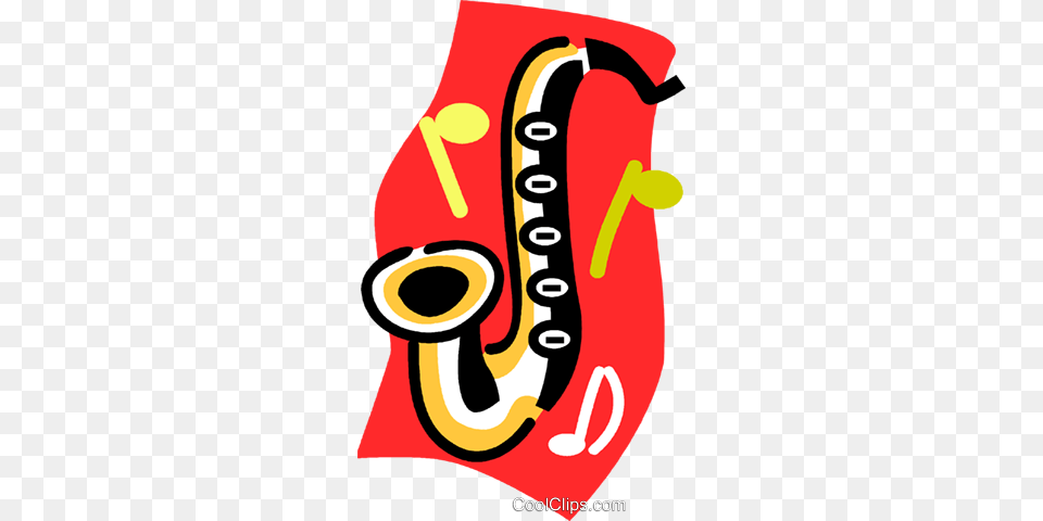 Saxophone Royalty Vector Clip Art Illustration, Musical Instrument, Dynamite, Weapon Free Png Download