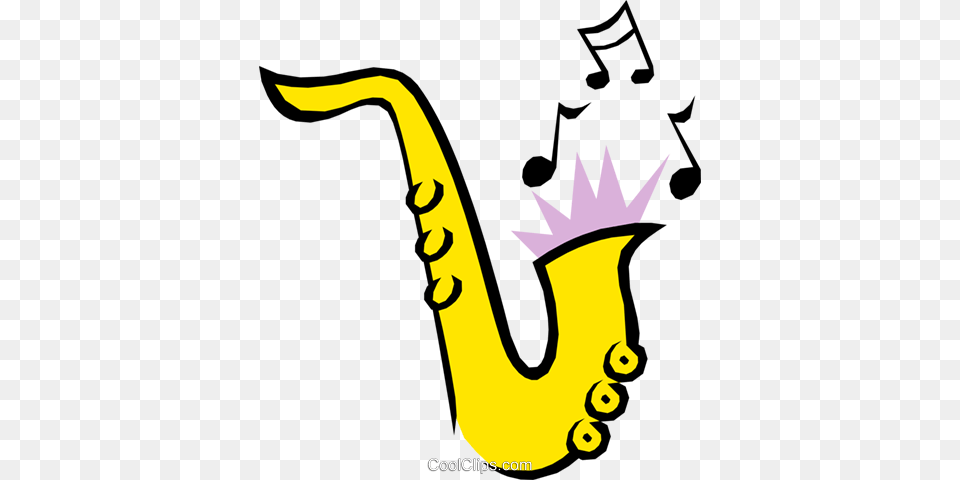 Saxophone Royalty Free Vector Clip Art Illustration, Smoke Pipe, Musical Instrument Png
