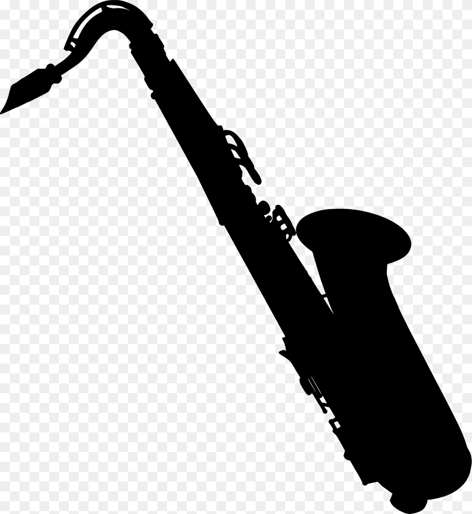 Saxophone Silhouette, Musical Instrument, Smoke Pipe Free Transparent Png