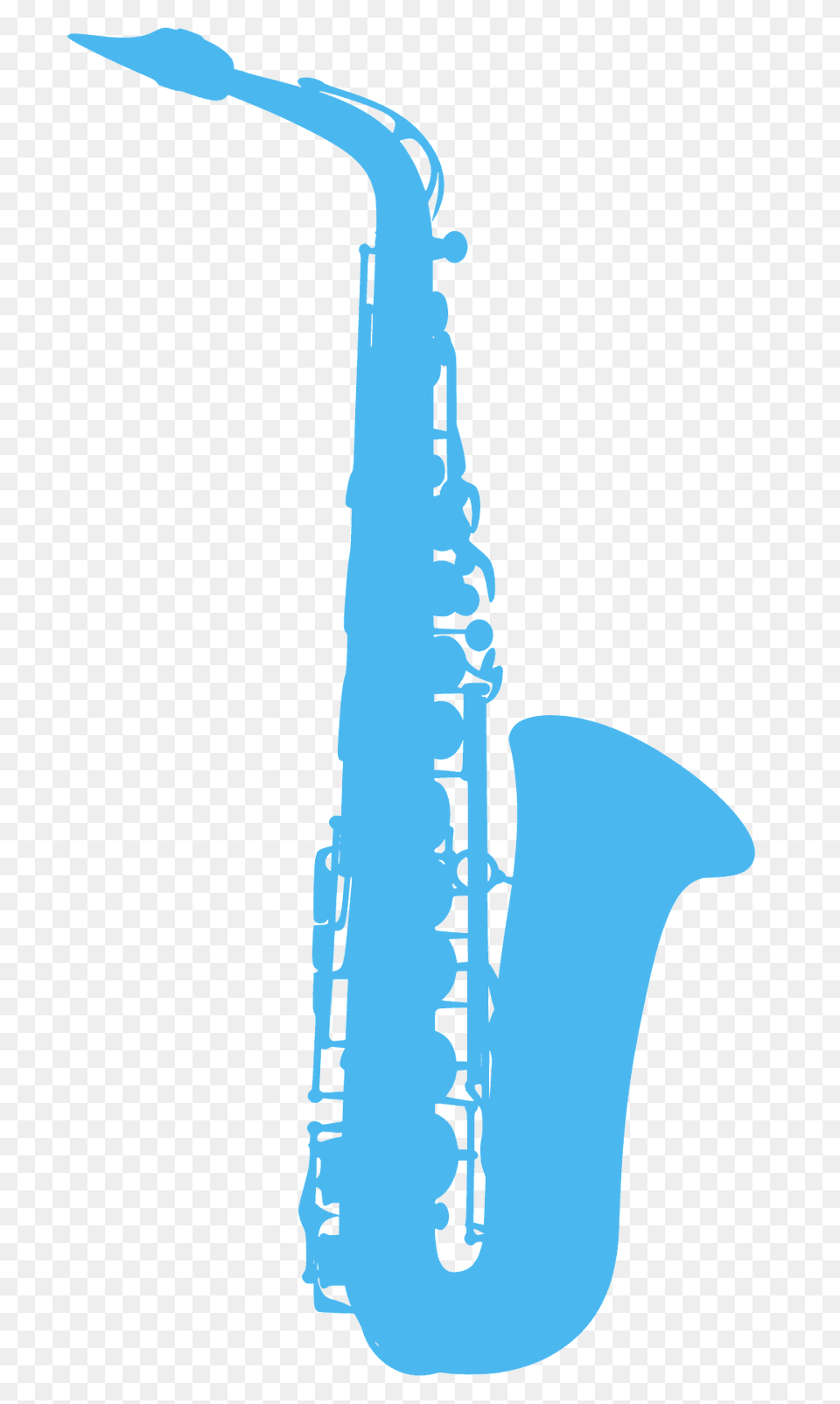 Saxophone Silhouette, Musical Instrument Free Png Download