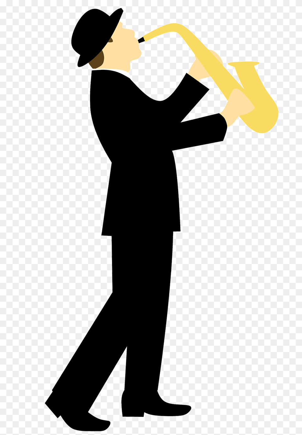 Saxophonist Clipart, Photography, Adult, Male, Man Png Image