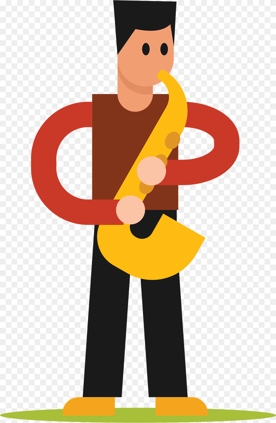 Saxophonist Clipart, Cross, Symbol, Face, Head Free Png Download