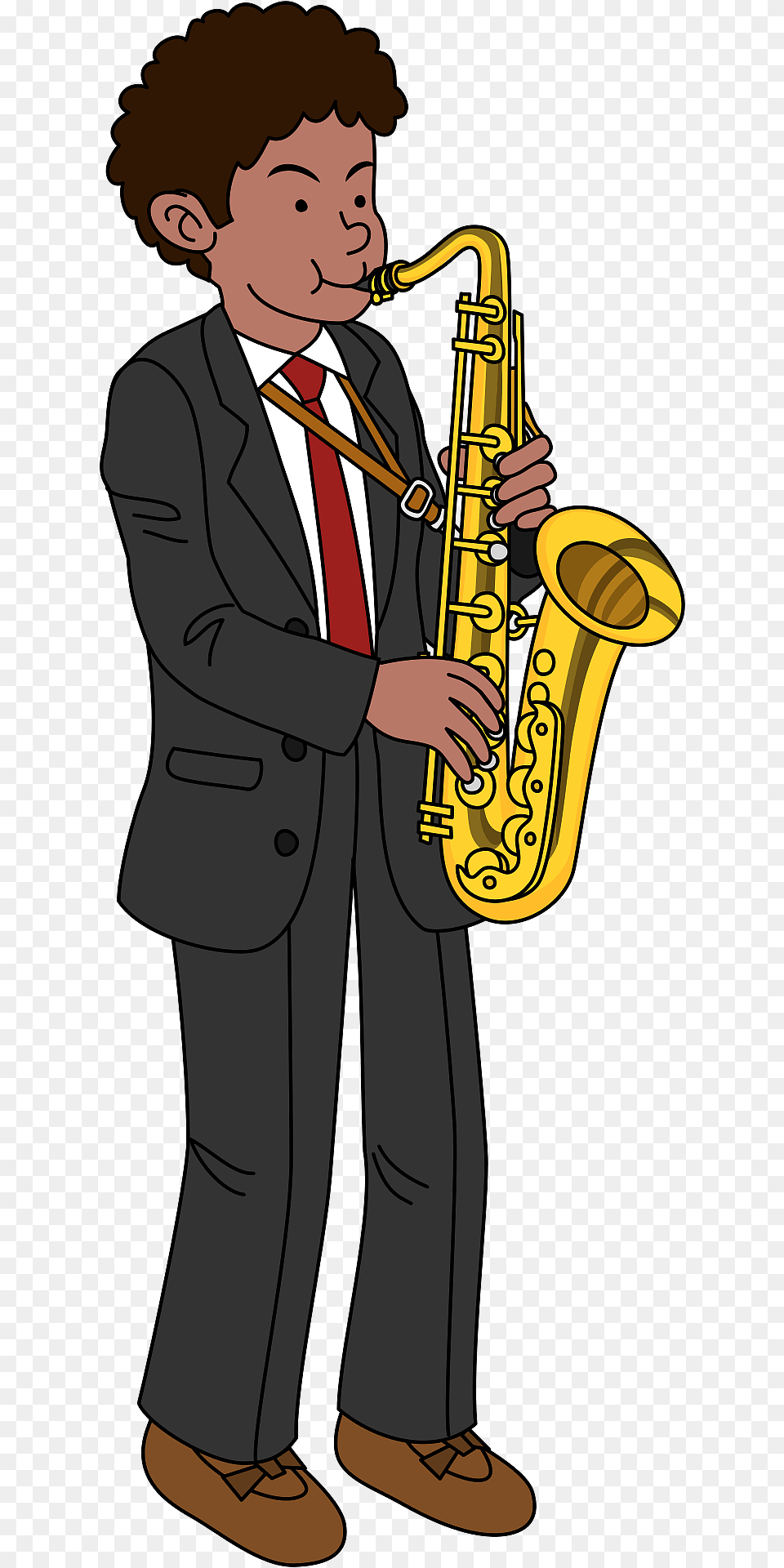 Saxophonist Man Clipart, Adult, Person, Male, Musical Instrument Free Transparent Png
