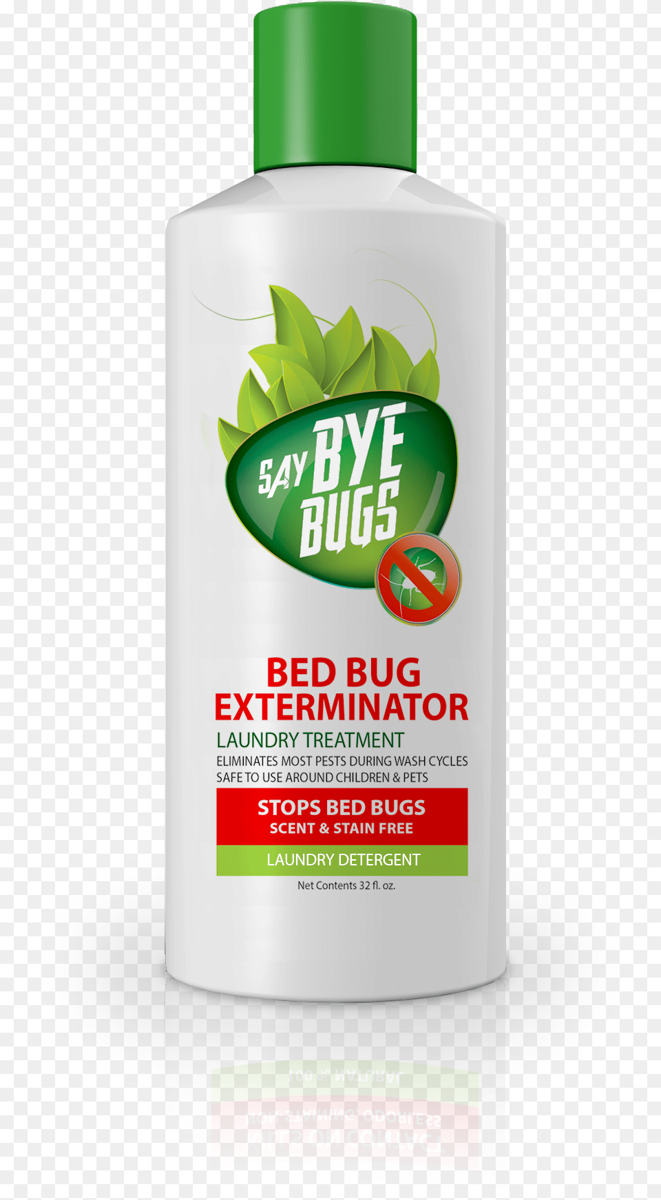 Say Bye Bugs Laundry Detergent, Bottle, Herbal, Herbs, Plant Free Transparent Png