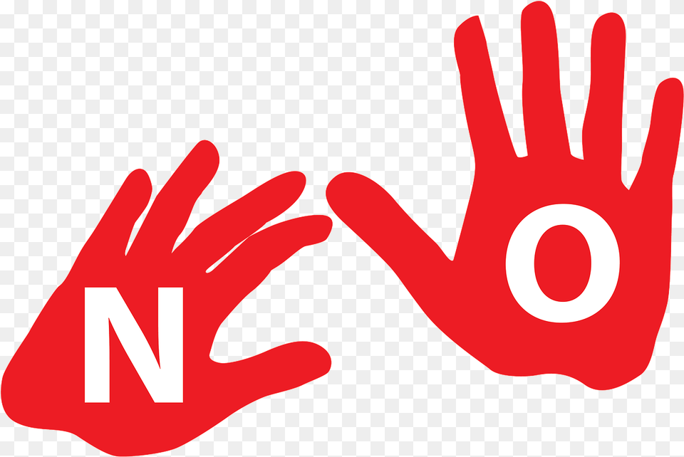 Say No Say No, Clothing, Glove, Logo Png