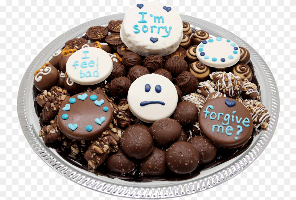 Say You Re Sorry With Customized Gourmet Chocolates Chocolate, Food, Sweets, Birthday Cake, Cake Free Transparent Png