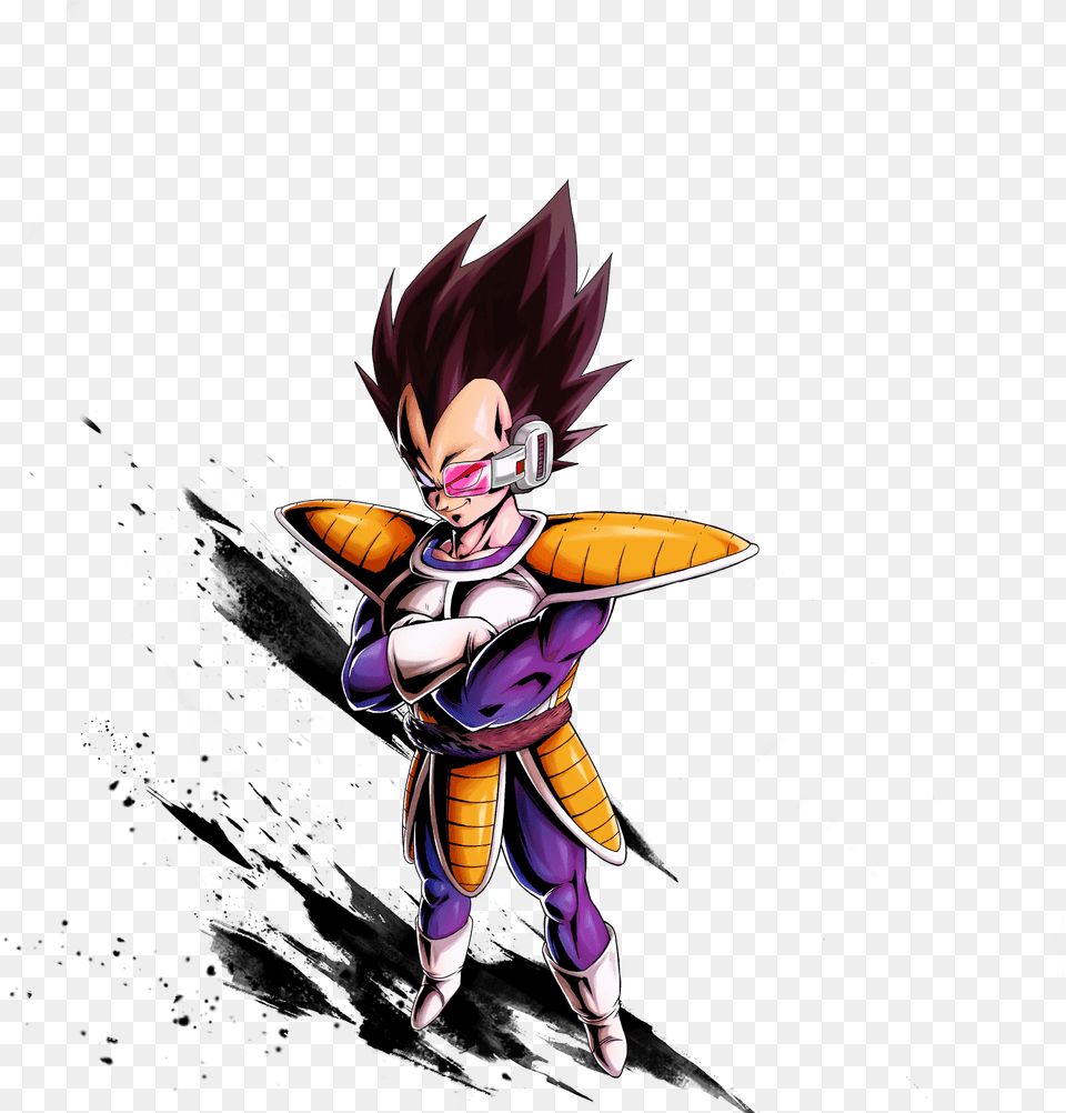 Sayajin Vegeta Saga Renders, Book, Comics, Publication, Baby Free Png