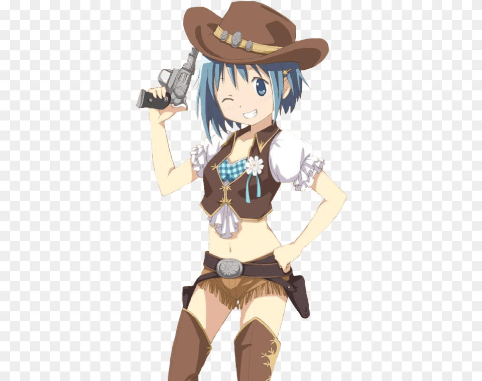 Sayaka Cowgirl Transparent By Transparent Cowgirl, Book, Publication, Comics, Person Png Image