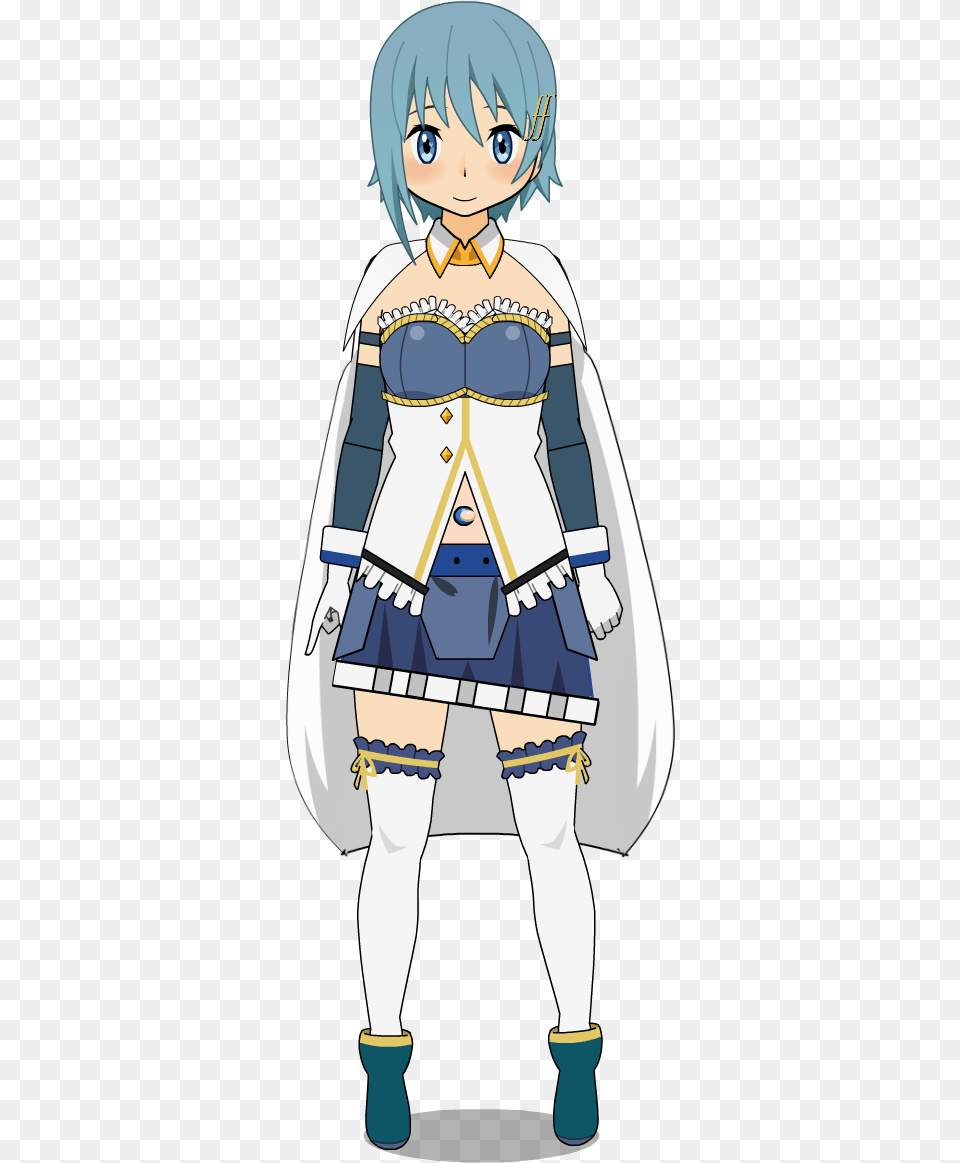 Sayaka Miki Cape Gif, Book, Comics, Publication, Person Free Transparent Png