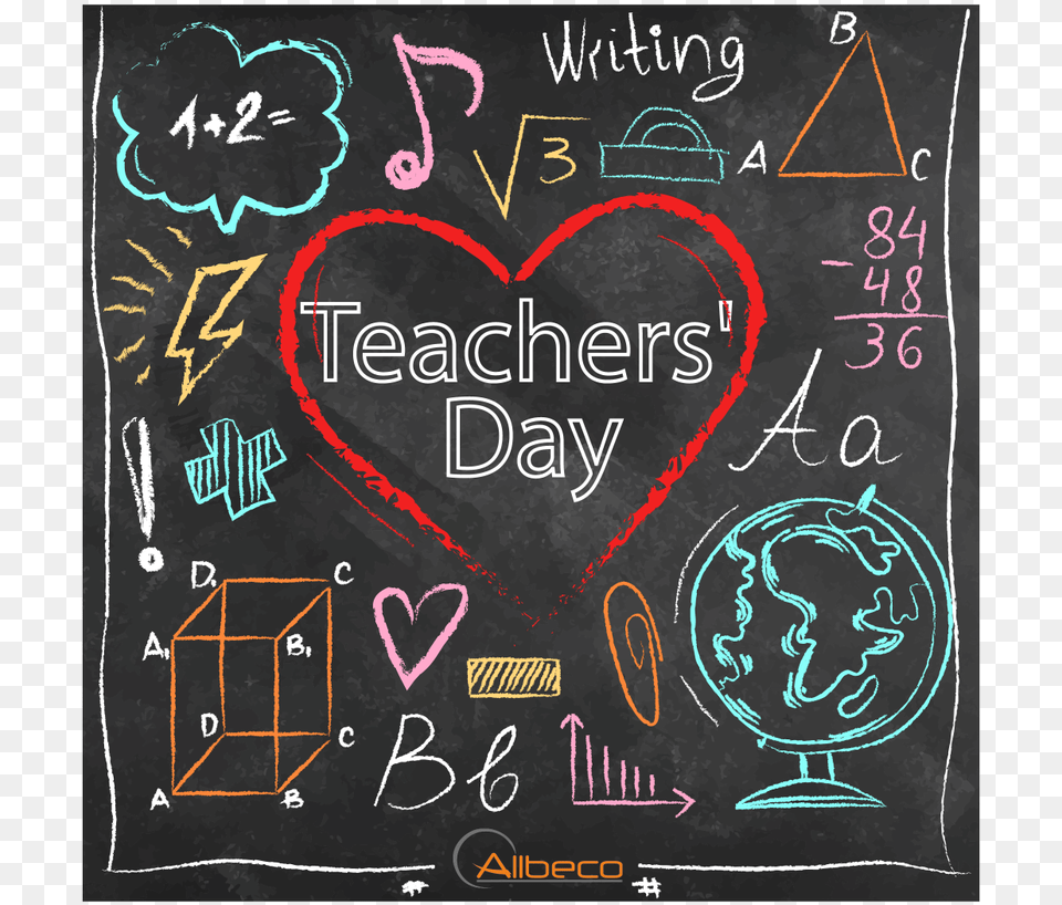 Saying About World Teacher Day, Blackboard Free Png Download