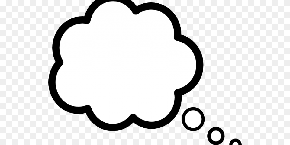 Saying Clipart Cloud Transparent Background Thinking Bubble, Logo, Smoke Pipe Png Image