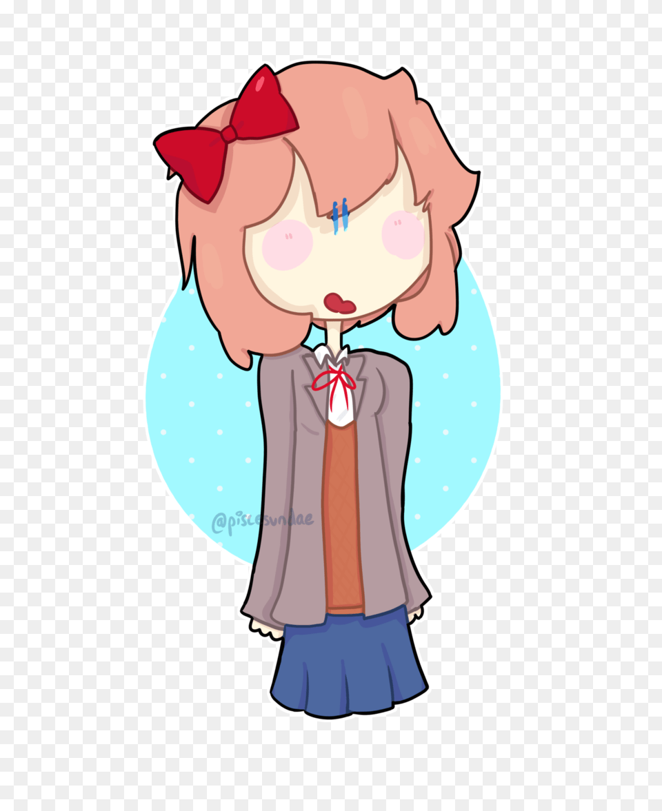 Sayori, Accessories, Formal Wear, Tie, People Png Image