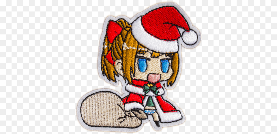 Sayori Padoru Morale Patch Fictional Character, Applique, Embroidery, Pattern, Stitch Free Png