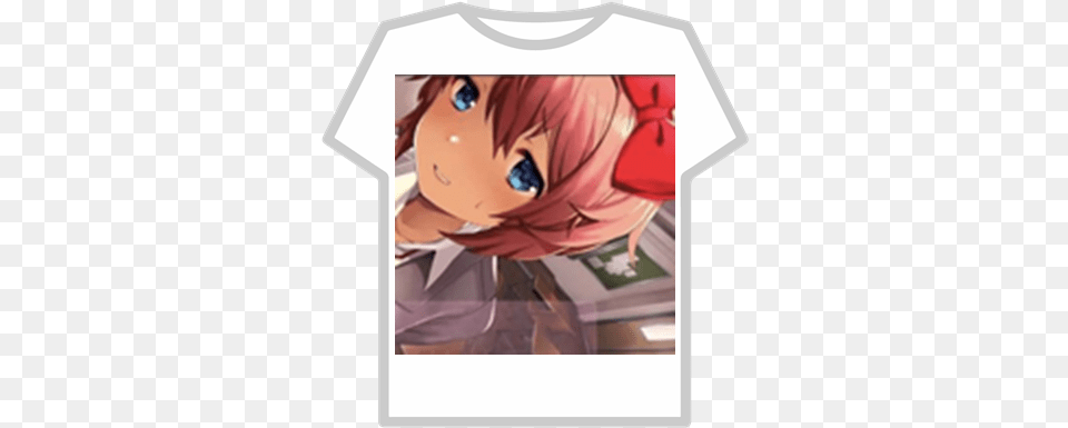 Sayori Roblox Doki Doki Literature Club, Book, Comics, Publication, Person Png