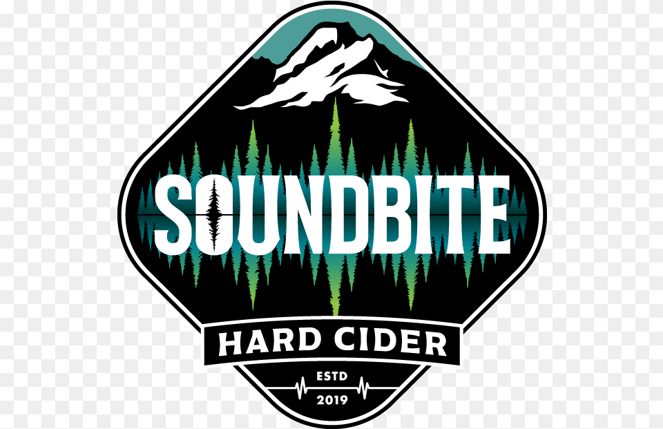 Sb Primary Logo Rgb Soundbite Cider Everett Wa, Sticker, Advertisement, Poster Png