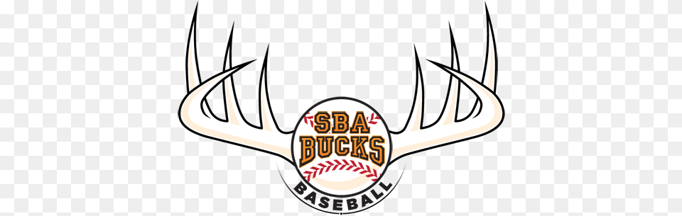 Sba Bucksfullmedium Snyder Baseball Academy Sba Bucks Baseball Logo, Antler Png Image