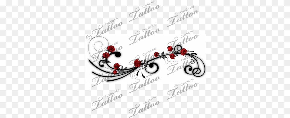 Sbink Rose Vine Vines Roses Tattoos, Art, Floral Design, Graphics, Pattern Free Png