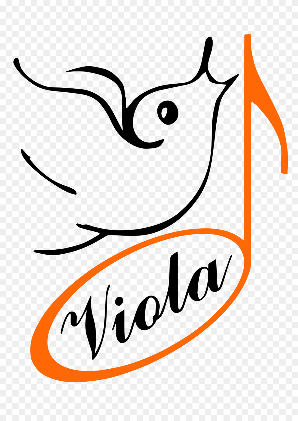 Sbor Viola, Logo, Bow, Weapon, Stencil Png Image