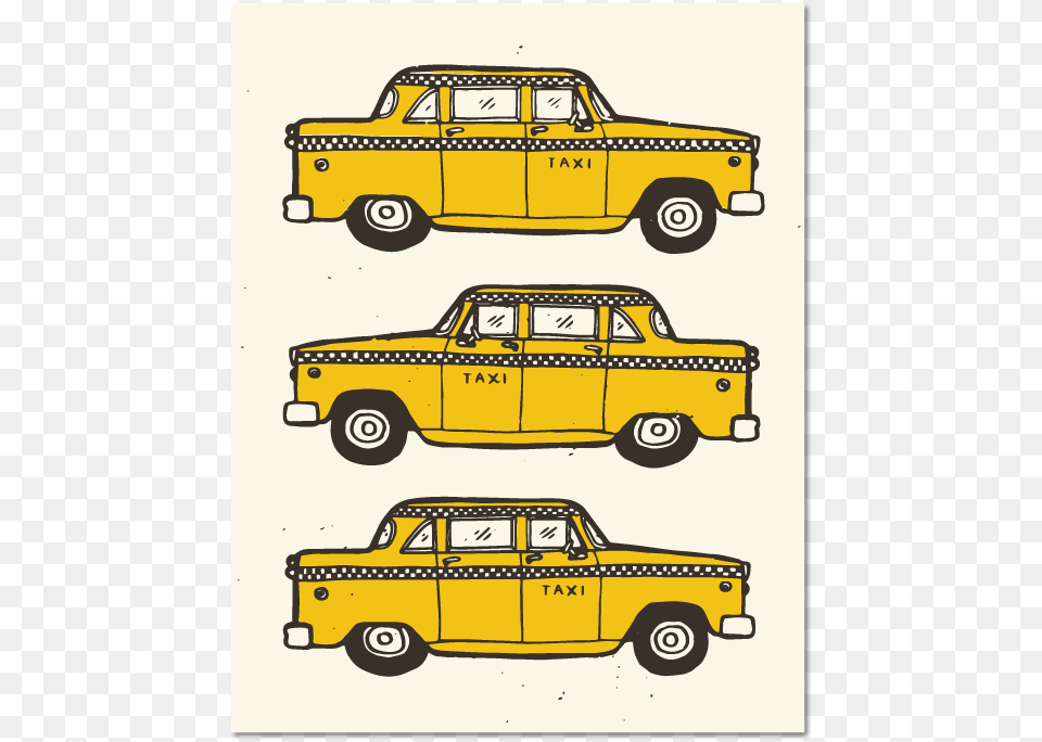 Sbs Web Product 19 Checkers Cab Vintage Car, Taxi, Transportation, Vehicle, Machine Free Png