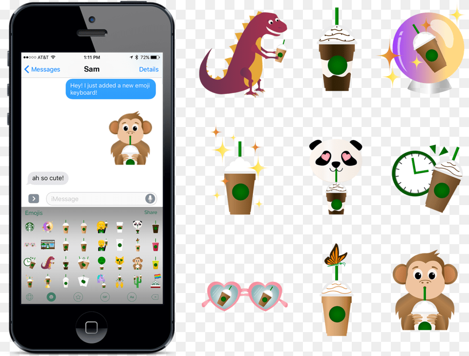 Sbx Emoji Keyboard Mock Pullout V2 Iphone, Electronics, Phone, Mobile Phone, Mammal Png