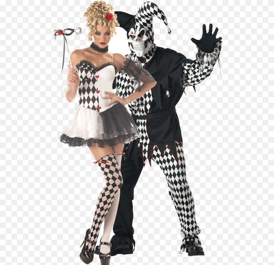 Sc 1 St Jokers Masquerade Le Belle Harlequin Costume, Clothing, Person, Adult, Woman Free Transparent Png