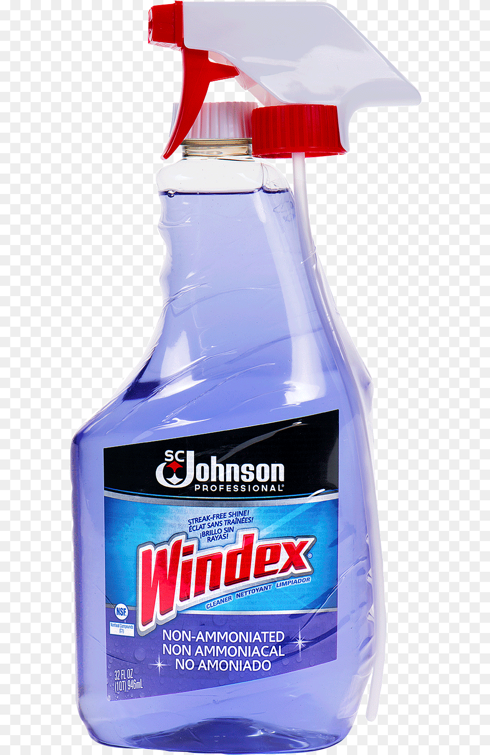 Sc Johnson Professional Windex Non Ammoniated Cleaner Windex, Cleaning, Person, Bottle Free Png Download