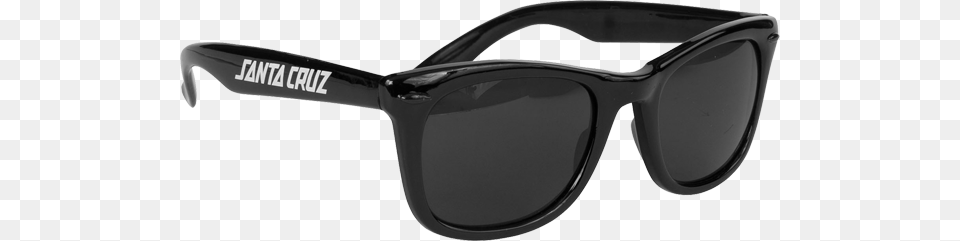 Sc Strip Shades Wayfarer Sunglasses Black Santa Cruz Skateboards Strip Black Sunglasses, Accessories, Glasses, Goggles Png Image