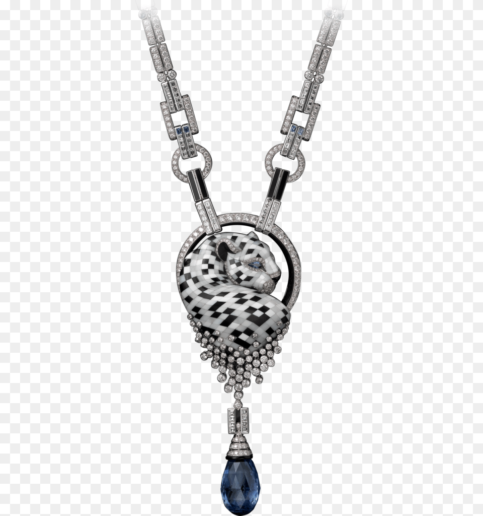 Scale 2000 High Cartier Necklace Panther, Accessories, Diamond, Gemstone, Jewelry Png