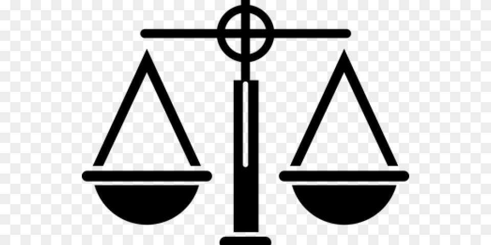 Scale Clipart Judicial Branch, Gray Png