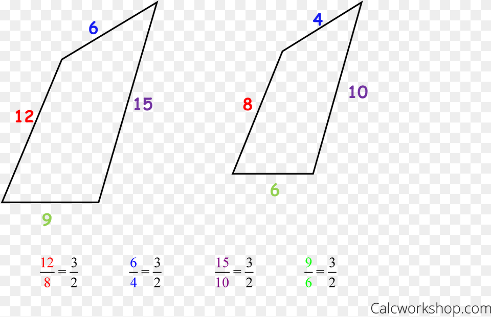 Scale Factor Example Scale Factor Of Similar Polygons Free Png Download