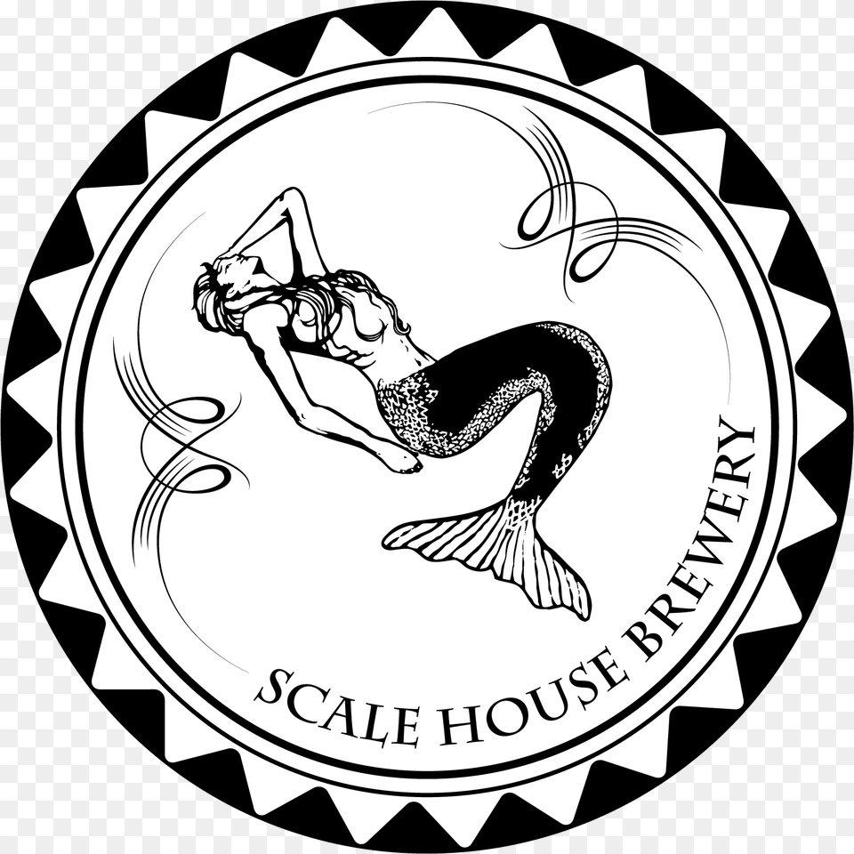 Scale House Brewery Logo, Person, Animal, Fish, Sea Life Png Image