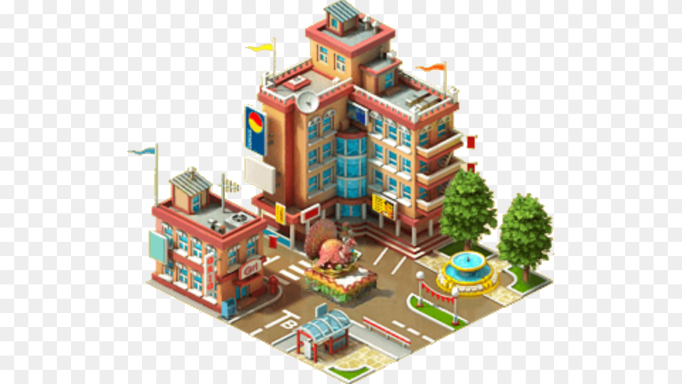 Scale Model, City, Neighborhood, Urban, Toy Free Png