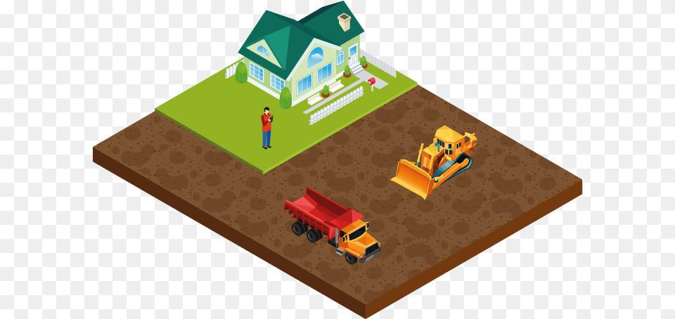 Scale Model, Person, Bulldozer, Machine, Outdoors Free Transparent Png