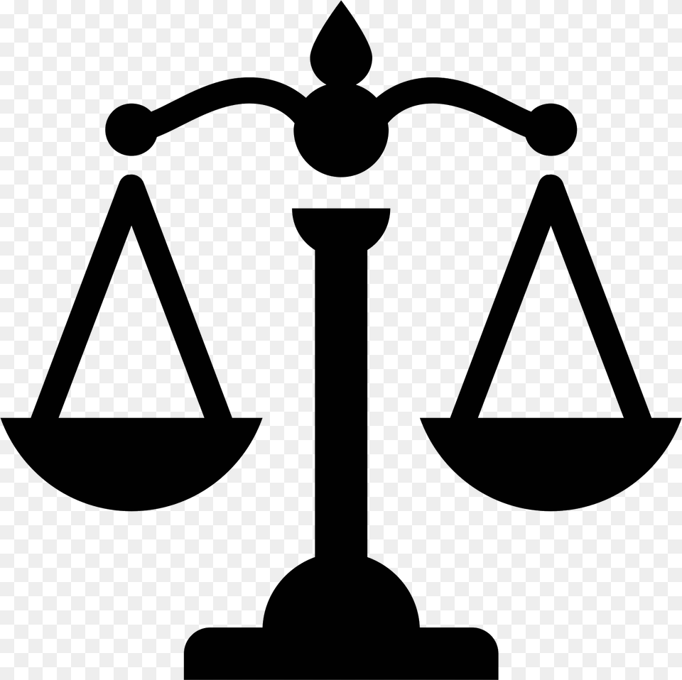 Scales Justice Symbol Transparent, Gray Free Png Download